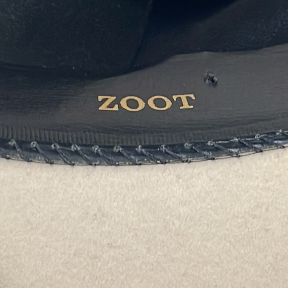 DORFMAN PACIFIC FEDORA ZOOT HAT contrasting black. - Picture 6 of 10
